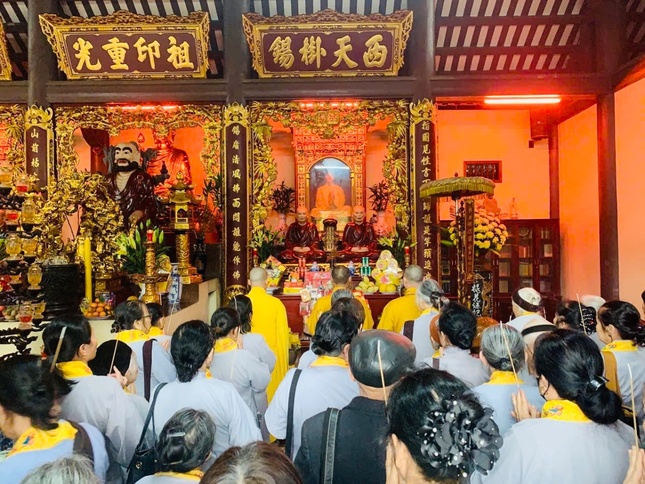 Tưởng niệm Trưởng lão Hòa thượng Thích Giác Hải tại chùa Tích Sơn