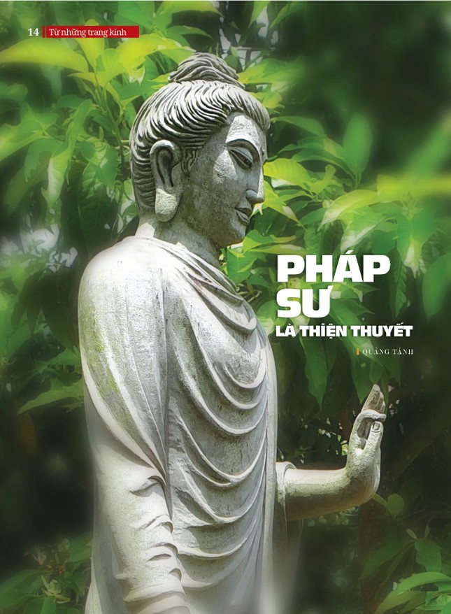 Bài trên Báo Giác Ngộ số 1290 - Thiết kế: Phòng Mỹ thuật BGN/Tống Viết Diễn