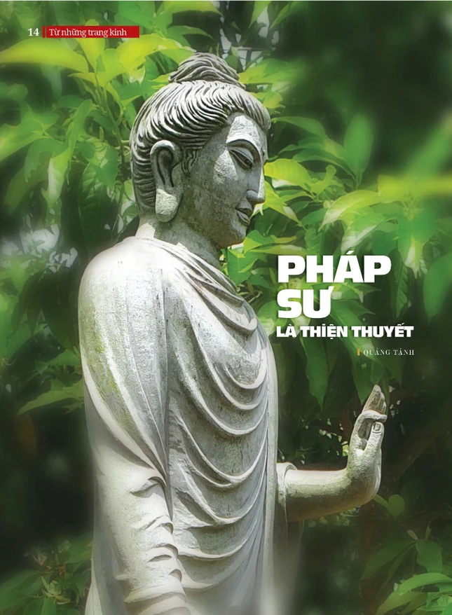 Bài trên Báo Giác Ngộ số 1290 - Thiết kế: Phòng Mỹ thuật BGN/Tống Viết Diễn