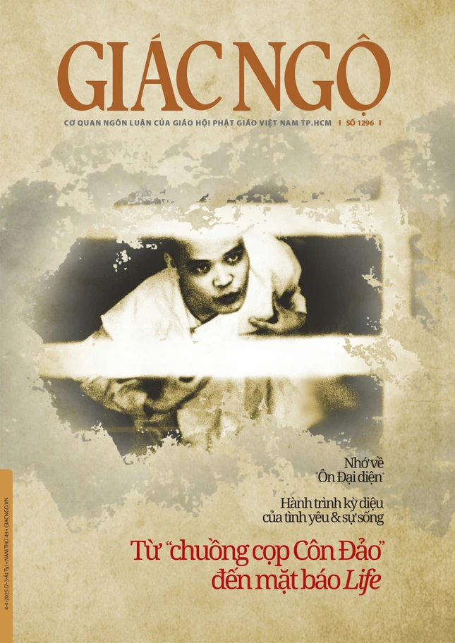 Bìa Báo Giác Ngộ số 1296 - Mỹ thuật: Tống Viết Diễn Bìa Báo Giác Ngộ số 1296 - Mỹ thuật: Tống Viết Diễn