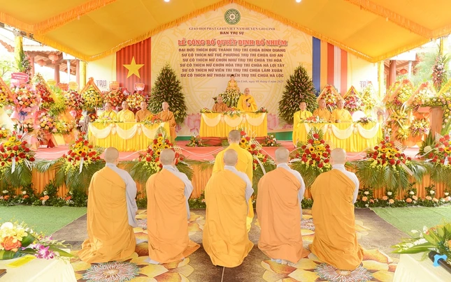 Quang cảnh buổi lễ