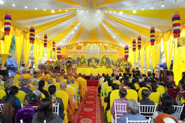 Quang cảnh buổi lễ