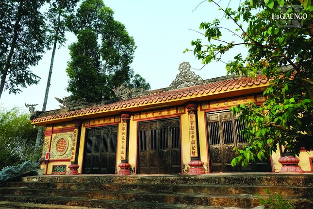 Chùa mang những nét tiêu biểu cho kiến trúc truyền thống Nam Bộ