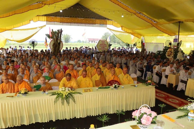 Quang cảnh buổi lễ