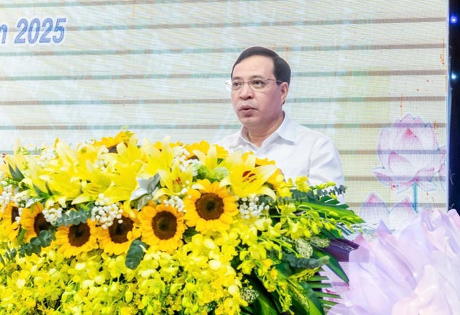 Ông Lại Thế Nguyên phát biểu