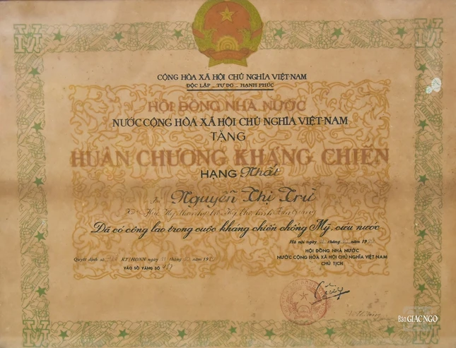 Huân chương Kháng chiến chống Mỹ được trao cho Ni trưởng Huỳnh Liên