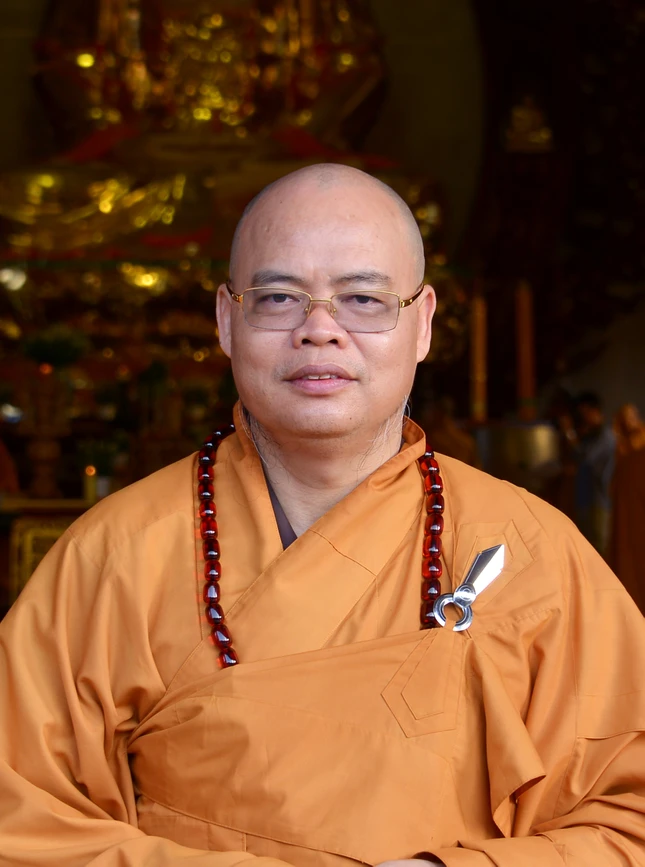 Thượng tọa Thích Thanh Phong - Ảnh: Bảo Toàn