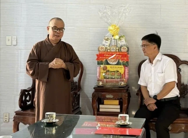 Đại đức Thích Thiện Châu phát biểu