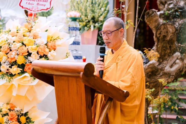 Thượng tọa Thích Giác Minh cung tuyên Thông điệp Đại lễ Phật đản Phật lịch 2569 của Đức Pháp chủ GHPGVN