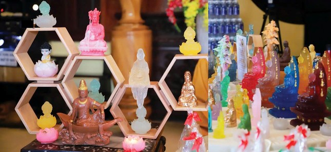 Những bức tượng gói trọn lòng thành của đạo tràng Tâm Như Hạnh