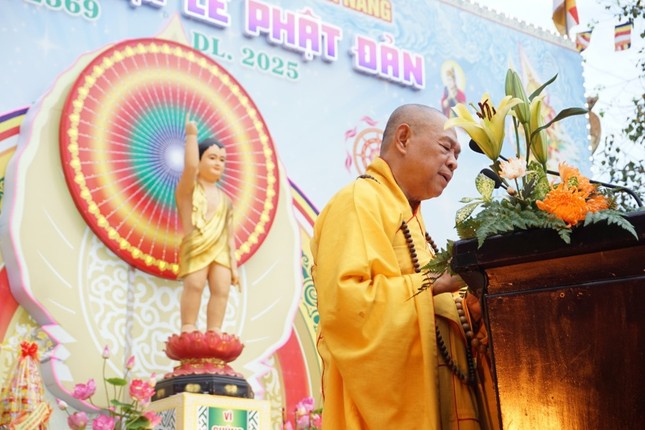 Hòa thượng Thích Từ Nghiêm tuyên đọc Thông điệp Phật đản Phật lịch 2569 của Đại lão Hòa thượng Thích Trí Quảng – Đức Pháp chủ GHPGVN