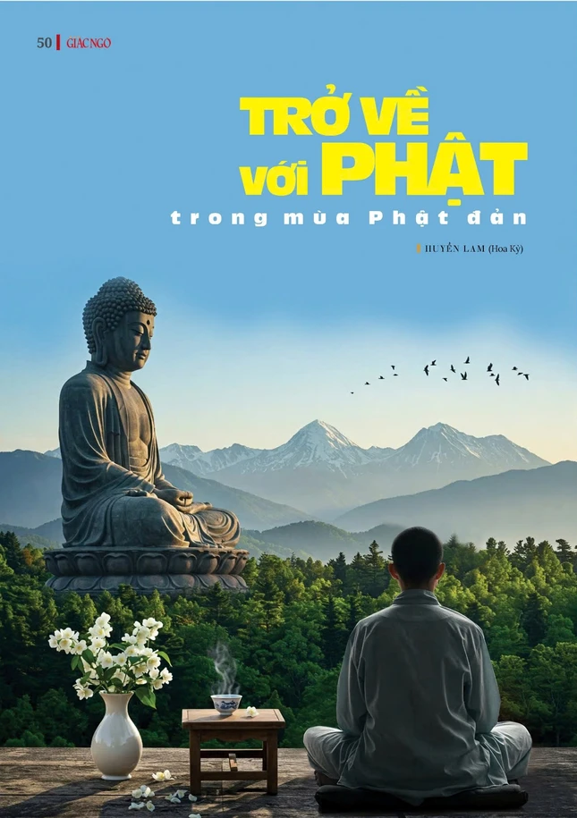 Bài trên Báo Giác Ngộ số 1302 - Thiết kế: Phòng Mỹ thuật BGN/Tống Viết Diễn