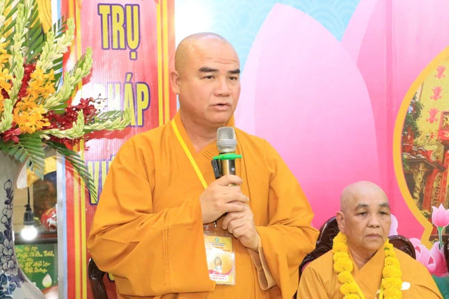 Thượng tọa Thích Tĩnh Triệt ban đạo từ Thượng tọa Thích Tĩnh Triệt ban đạo từ