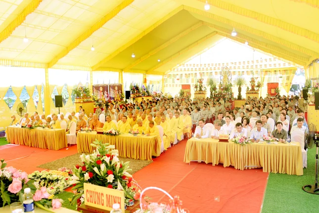 Quang cảnh buổi lễ