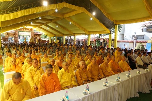 Quang cảnh buổi lễ