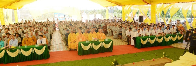 Toàn cảnh buổi lễ