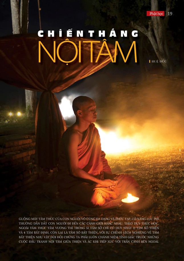 Bài trên Báo Giác Ngộ số 1303 - Thiết kế: Phòng Mỹ thuật BGN/Tống Viết Diễn