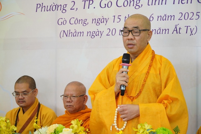 Thượng tọa Thích Quảng Lộc ban đạo từ Thượng tọa Thích Quảng Lộc ban đạo từ