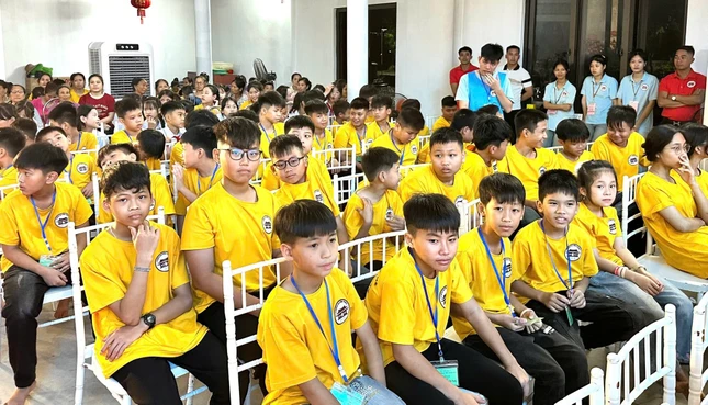 Các bạn trẻ về chùa Duyên Phúc tham gia khóa sinh hoạt hè Các bạn trẻ về chùa Duyên Phúc tham gia khóa sinh hoạt hè