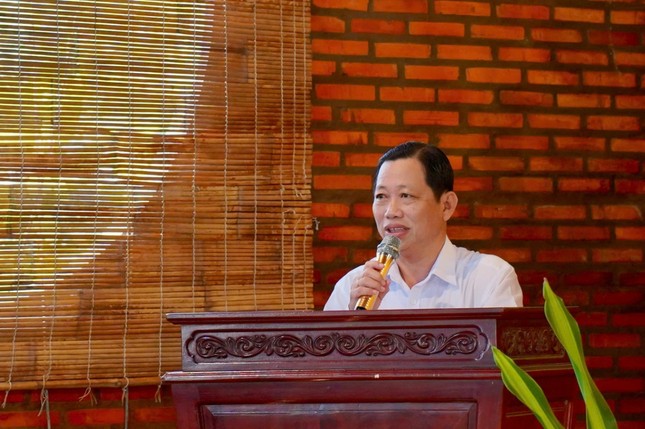 Phó Giám đốc Sở Nội vụ tỉnh Hậu Giang phát biểu