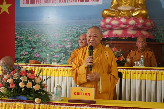 Hòa thượng Thích Từ Nghiêm phát biểu khai mạc