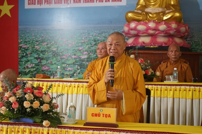 Hòa thượng Thích Từ Nghiêm phát biểu khai mạc