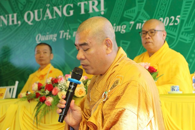 Đại đức Thích Nguyên Mãn phát biểu khai mạc