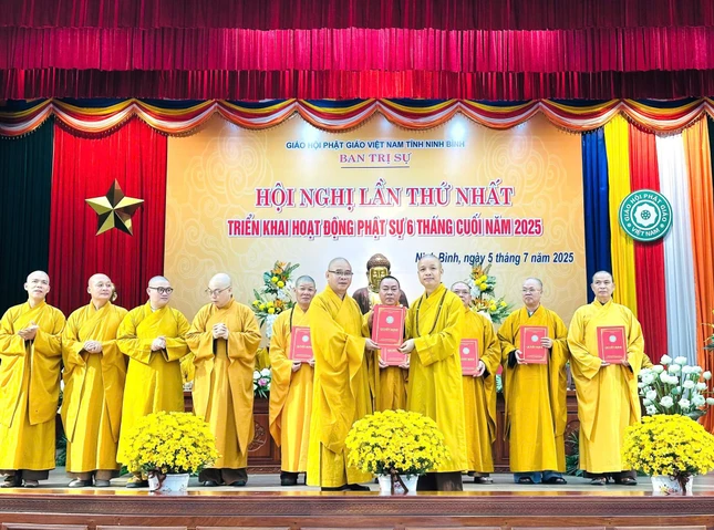 Ban Trị sự GHPGVN tỉnh Ninh Bình (mới) gồm 149 vị, trong đó Ban Thường trực 48 vị, Ủy viên Ban Trị sự 101 vị Ban Trị sự GHPGVN tỉnh Ninh Bình (mới) gồm 149 vị, trong đó Ban Thường trực 48 vị, Ủy viên Ban Trị sự 101 vị