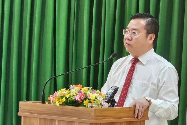 Giám đốc Sở Dân Tộc và Tôn giáo TP.HCM Nguyễn Văn Đồng phát biểu