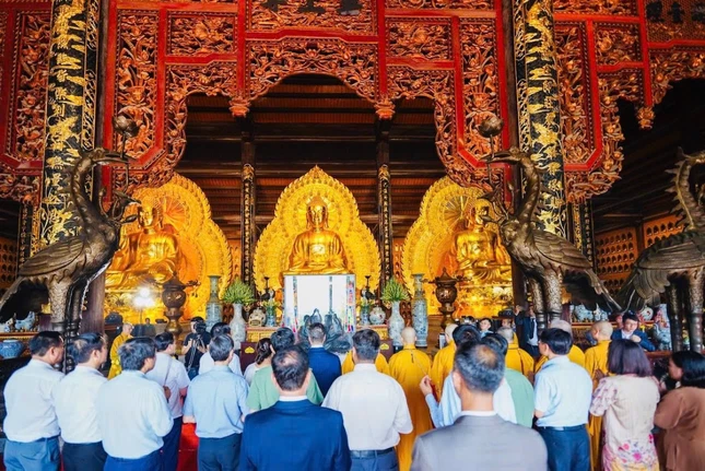 Quang cảnh buổi lễ