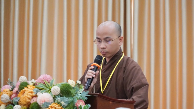 Đại đức Thích Thành Trí công bố quyết định thành lập Hội đồng thi