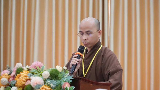 Đại đức Thích Thành Trí công bố quyết định thành lập Hội đồng thi