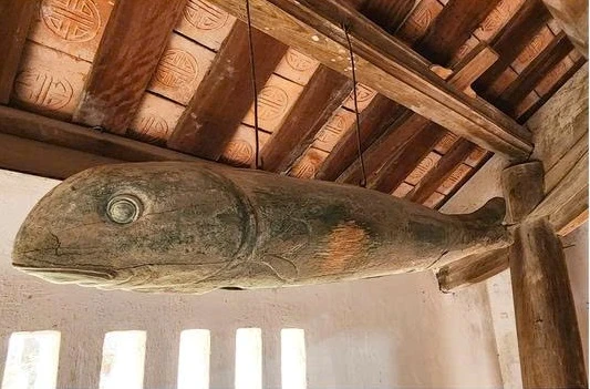 Mõ cá dài của tổ đình Bổ Đà - Bắc Giang