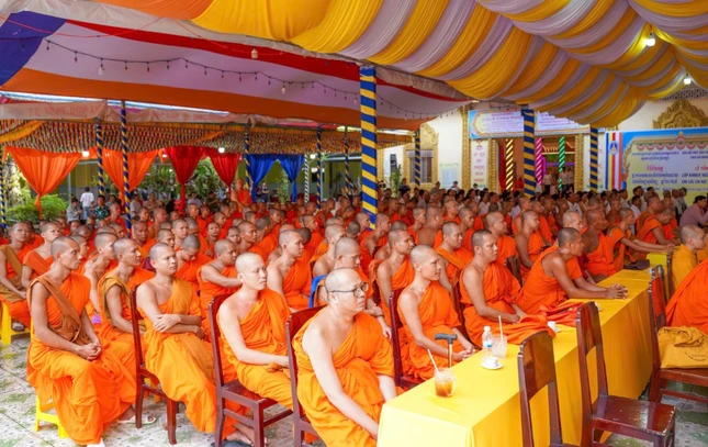 Quang cảnh buổi lễ