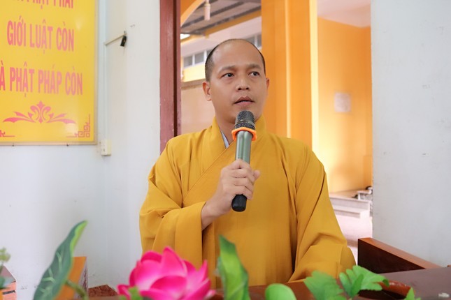 Đại đức Thích Minh Hải báo cáo tổng kết khóa An cư kiết hạ Phật lịch 2569 Đại đức Thích Minh Hải báo cáo tổng kết khóa An cư kiết hạ Phật lịch 2569