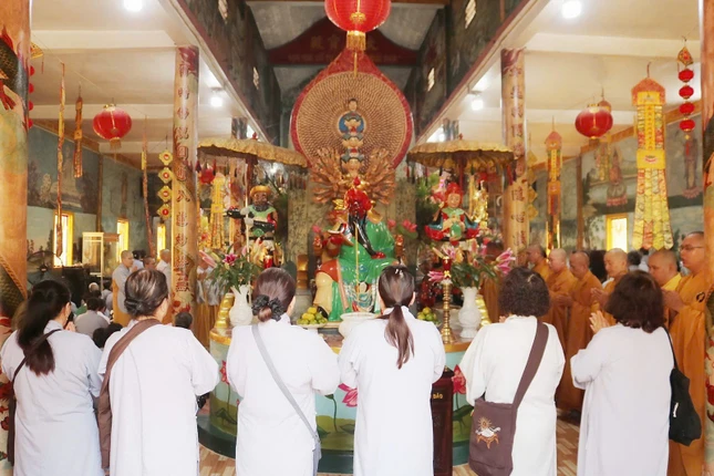 Quang cảnh buổi lễ