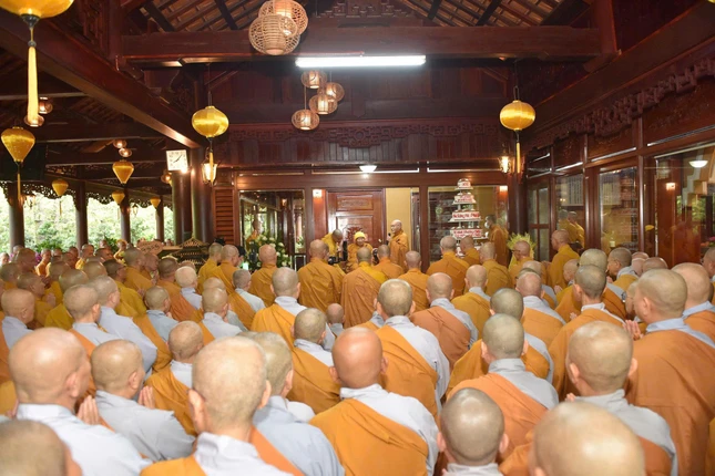 Quang cảnh buổi lễ