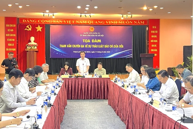 Quang cảnh buổi tọa đàm - Ảnh: LA