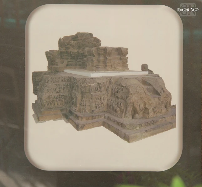 Đế tượng điện thờ Đồng Dương Việt Nam, thế kỷ IX-X Đế tượng điện thờ Đồng Dương Việt Nam, thế kỷ IX-X