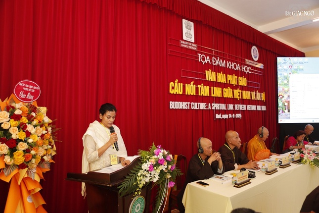 Bà Shiva Rudrappa Deepa Ganiger phát biểu