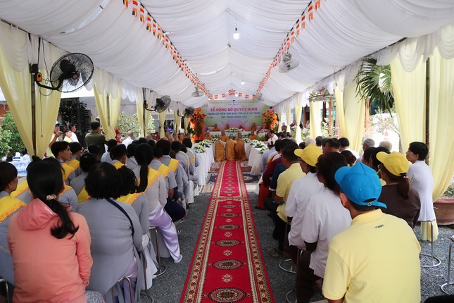 Quang cảnh buổi lễ