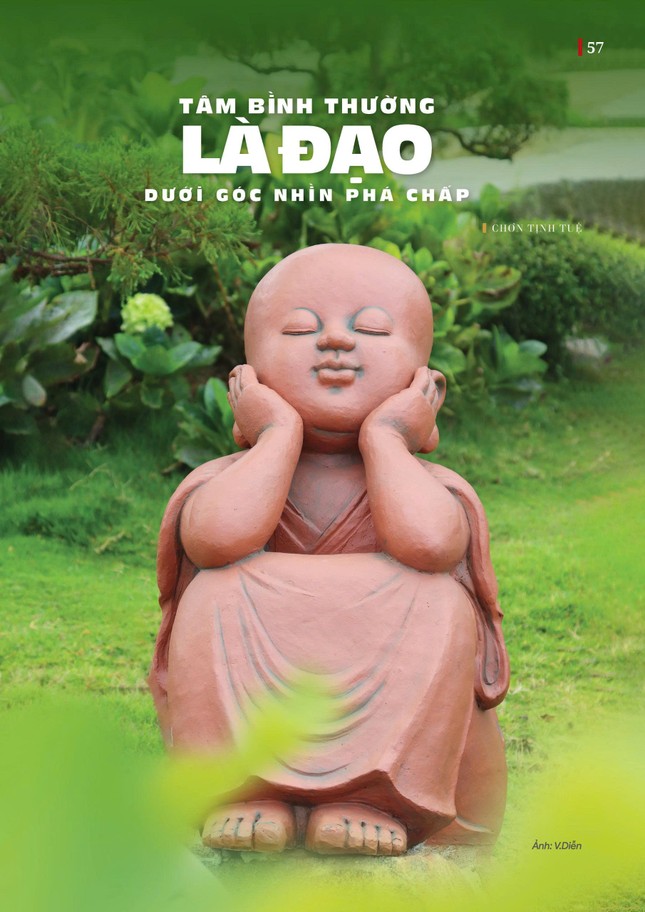 Bài trên Báo Giác Ngộ số đặc biệt Vu lan - Thiết kế: Phòng Mỹ thuật BGN/Tống Viết Diễn