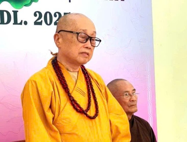 Hòa thượng Thích Tánh Nhiếp phát biểu khai mạc