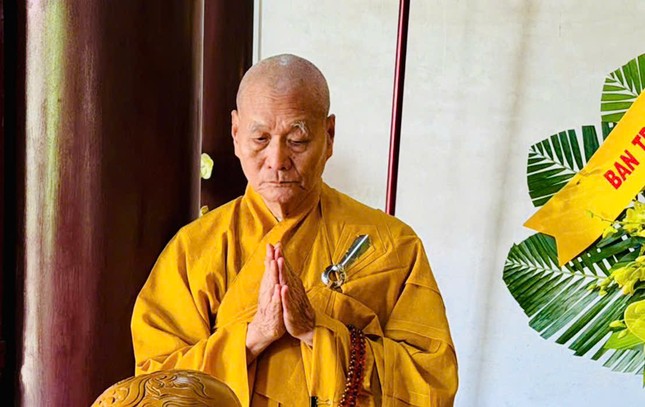 Hòa thượng Thích Hải Ấn - pháp tử cố Trưởng lão Hòa thượng Thích Thiện Siêu