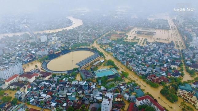 32/40 phường, xã tại Huế bị ngập nước