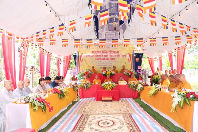 Quang cảnh buổi lễ