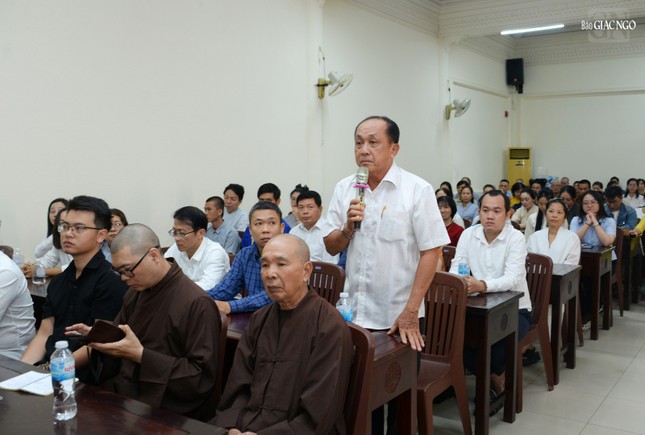 Các học viên khoa Phật học từ xa khóa XI sẽ chính thức học vào đầu tháng 12-2025