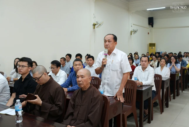 Các học viên khoa Phật học từ xa khóa XI sẽ chính thức học vào đầu tháng 12-2025