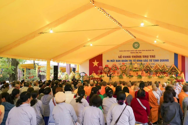 Quang cảnh buổi lễ