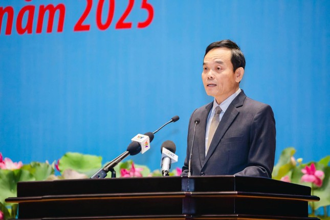 Bí thư Thành ủy TP.HCM Trần Lưu Quang phát biểu chỉ đạo